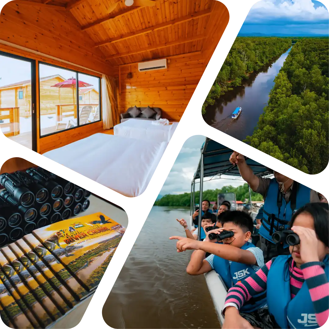 River cruise along Kawa-Kawa wetland